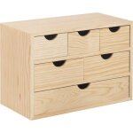 Bloc mini 3 + 2 + 1 tiroirs plaque pin ref. blp321. 99
