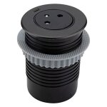Bloc multiprises encastrable easyeject otio 16a - noir