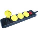 Bloc multiprises - gao - ip44 - 4 prises interrupteur c�ble 15m