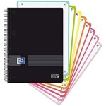 Bloc - notes a5 - oxford - micro noir - quadrill - qualit suprieure - mixte
