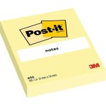Bloc - note adh�sif - post - it - 51 x 76 mm - 100 feuilles - jaune - lot de 12 blocs