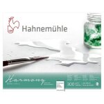 Bloc papier aquarelle - hahnem�hle - harmony - 300 g / m� - grain satin� - 24x30 cm