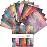 Bloc de papier scrapbooking - haopyou - b bloc note - blanc - 6 x 6 - mixte