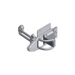 Monin bloc volet standard blanc 152020 ? bras pour volet simple / double (contre - plaque boulons et ...