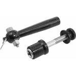 Blocage antivol de tige de selle - newton - noir - kit 2 pi�ces - montage facile - mixte