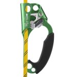 Bloqueur de corde - mxzzand - modle vert - alliage aluminium / magnsium - force max 4kn - corde 8 - ...