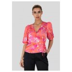 Blouse imprim� femme rose
