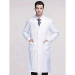 Blouse de laboratoire ecelen - blanche - manches longues - taille xxxl Blouse de laboratoire ecelen - blanche - manches longues - taille xxxl