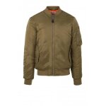 Blouson american college usa - modle bomber - kaki - couleur kaki - homme