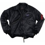 Blouson aviateur cwu45 bombers noir - fostex - homme - porte cl remove before flight