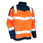 Blouson bicolore haute visibilit� lma urgence - bleu / orange