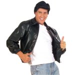 Blouson t - bird - widmann - simili cuir noir - homme - taille adulte
