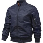 Blouson bomber epais homme automne hiver casual veste zippee col montant couleur unie - bleu - insfity ... Blouson bomber epais homme automne hiver casual veste zippee col montant couleur unie - bleu - insfity ...