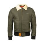 Blouson bombers original - homme - kaki - col sherpa