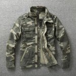 Blouson camouflage - militaire cargo homme insfity - coton haute qualit� - vert camouflage