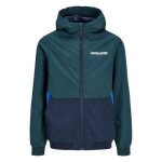 Blouson  capuche - jack & jones - bicolore - vert - garon - adulte