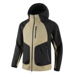 Blouson coupe vent imperméable pour homme à capuche léger bicolore - vert - insfity - adulte - homme Blouson coupe vent imperméable pour homme à capuche léger bicolore - vert - insfity - adulte - homme