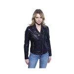 Blouson en cuir daytona femme ref 54124 noir
