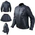 Blouson cuir femme moto protections ce veste vintage thermique m