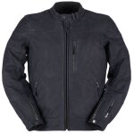 Blouson cuir moto furygan clint evo - bleu - 3xl