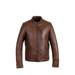 Blouson en cuir oakwood ref 50770 tobacco