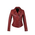 Blouson en cuir oakwood ref 53700 clips 6 feu