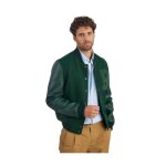 Blouson en cuir oxford hatch redskins ref 58063 vert