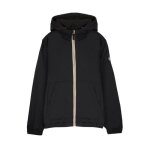 Blouson enfant - teddy smith - b - hort jr - noir - zip central - capuche