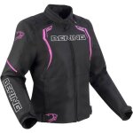 Blouson femme bering sweek - noir / fuchsia - s