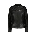Blouson femme - oakwood - elite - cuir vritable - noir - coupe slim