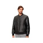 Blouson guess homme bomber noir polyester