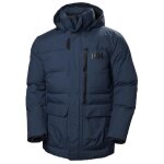 Blouson helly hansen tromsoe - bleu marine - capuche amovible - coutures tanches - multiples poches