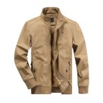 Blouson hiver homme doubl polaire en coton - funmoon - kaki