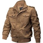 Blouson homme bomber homme veste homme militaire aviateur coupe - vent homme cargo veste homme ?kaki Blouson homme bomber homme veste homme militaire aviateur coupe - vent homme cargo veste homme ?kaki