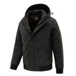 Blouson homme casual business automne hiver chaude argylefashion - noir