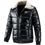 Blouson homme epais chaud manches longues noir - insfity - hiver