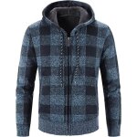 Blouson homme - hiver  capuche chaud - cordon poches zipp tunique sport travail vintage mode veste ...