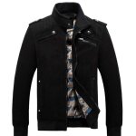 Blouson hommes hiver chaud coton en col standup trench xd575 noir Blouson hommes hiver chaud coton en col standup trench xd575 noir