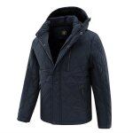 Blouson homme - insfity - automne hiver business casual - manches longues - capuche amovible - multi ...