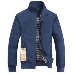 Blouson hommes léger été vestes casual - mobigarlan - fbc77g5 - coupe - vent - grande taille - bleu Blouson hommes léger été vestes casual - mobigarlan - fbc77g5 - coupe - vent - grande taille - bleu