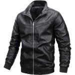 Blouson imitation cuir homme - insfity - mi saison - col montant