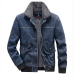 Blouson en jean homme double polaire chaude retro - insfity - denim bleu - manches longues - col revers ... Blouson en jean homme double polaire chaude retro - insfity - denim bleu - manches longues - col revers ...