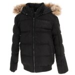 Blouson jomirh doudoune black jr - kaporal