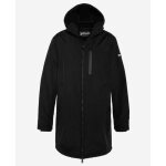 Blouson long schott kalvin zippé à capuche noir - homme - déperlant - polyester Blouson long schott kalvin zippé à capuche noir - homme - déperlant - polyester