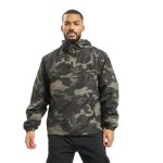 Blouson militaire - brandit - homme - coupe - vent - capuche intgre - vert