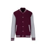 Blouson molleton teddy unisexe kariban - wine Blouson molleton teddy unisexe kariban - wine