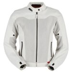Blouson moto femme furygan mistral evo3 - pearl / pearl - m