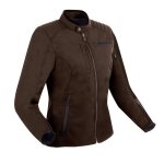 Blouson moto femme segura eternal - marron - 2xs