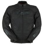 Blouson moto furygan atom evo - noir / noir - s