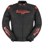 Blouson moto furygan atom evo - noir / rouge - 3xl